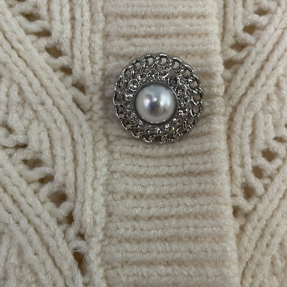 NWT express cropped cardigan size large - Picture 2 of 3